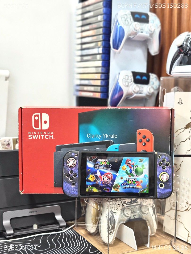 Nintendo Switch V2 with Free Games (Category: Nintendo) located in Manila. Submitted by nswitchgear (Listing ID 1423174688, Image 1). Description: Nintendo Switch V2 with Free Games 8,499 FREE acess to my Paid games Legit purchase not Jailbreak. Used item but in Good/Best condition Can give 7 Days personal Warranty for peace of mind. -Doon po tayo sa kaya tayong issupport, dont settle for less. -replace yellow/pink joypad Comes with Box,dock,char