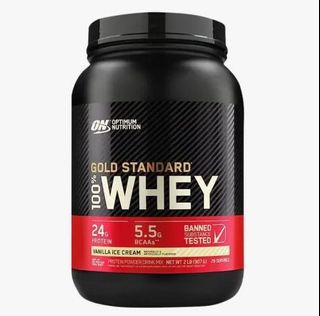 Protéine Gold Standard Whey 100% – 907g – Poudre Neuve Sous Emballage