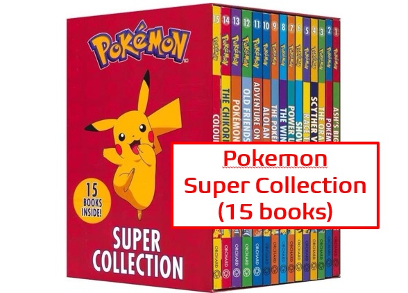 Pokemon Super Collection (15 Books), Hobbies & Toys, Books & Magazines ...