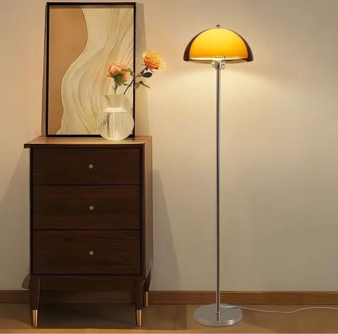 PRE-ORDER | Soleil Floor Lamp (Category: Lighting) located in Manila. Submitted by _marganicole (Listing ID 1423241722, Image 2). Description: Pre-order (ETA 3-5 days) Once the item is on-hand we can do lalamove same day delivery or thru J&T, LBC🤍 About Soleil Floor Lamp👀 - Color Options: White (Tri-color), Khaki (Tri-color), Tea (Single color) - Lamp Main Material: Plastic & Steel - Light Source Type: LED *bulb not included - Color Temperature
