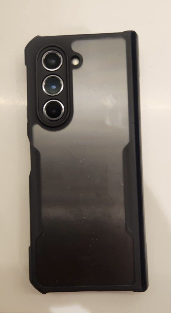 Samsung Z Fold 5 512gb (Category: Samsung) located in Quezon City. Submitted by yansonjireh (Listing ID 1423198339, Image 2). Description: Samsung Z Fold 5 512GB 12GB RAM Dual Sim Smart locked NTC Approved 95% Smooth 5% Signs of usage Dings maliit lng Super Presentable No issue All working Flagship Snapdragon 8 Gen 2 Flagship Triple 50MP camera OIS PDAF 8K Video and 4K at 60FPS UFS 4.0 12GB RAM 2 in 1 Amoled Screens Foldeable No box No charger 30