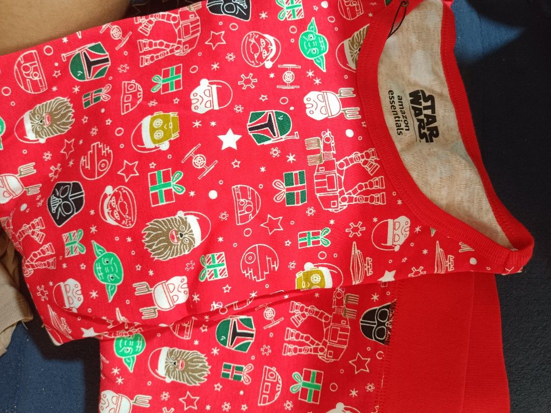 Star Wars Marvel Pajama Set (Category: Sleep and Loungewear) located in Cavite. Submitted by disyc (Listing ID 1423100688, Image 3). Description: Star Wars Amazon essentials Set Unisex Red Starwars - size Small Black Starwars - size Xs Black Marvel - size Large Thank you! .