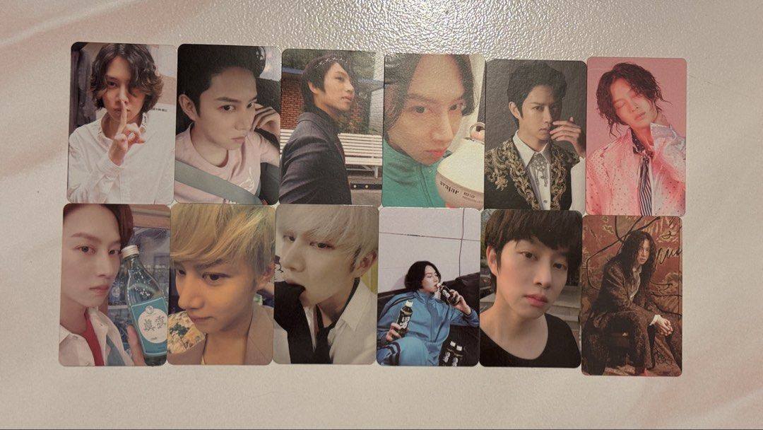 Super Junior Heechul Photocards, Toys & Collectibles, Fan