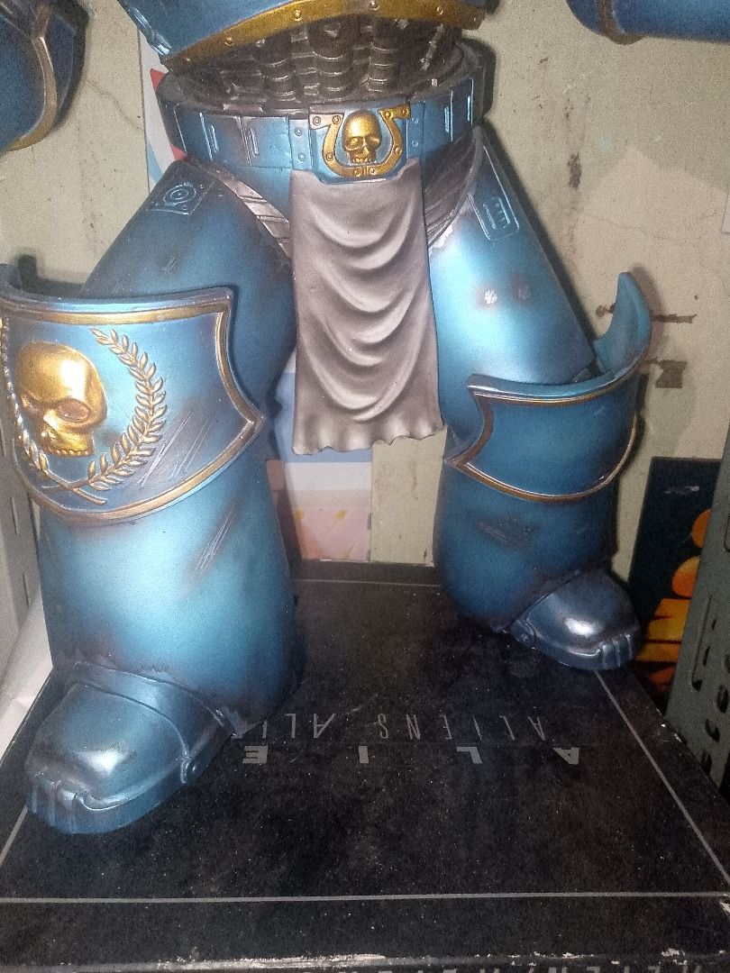 Warhammer 40K Demetrian Titus (Category: Figurines & Statues) located in Mandaluyong City. Submitted by anjelgeron17541 (Listing ID 1423162952, Image 3). Description: WYSIWYG 20 inches high PM me for more details Can do trade of old toys,old comics or vinyl records.