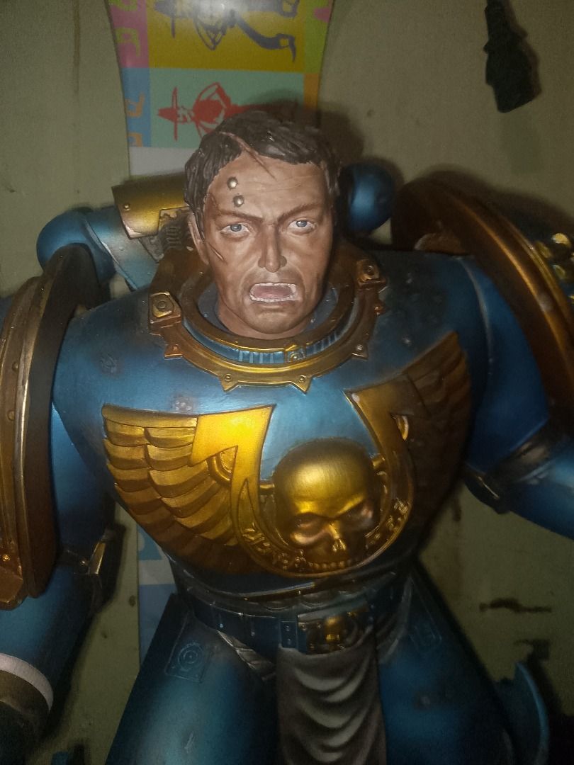Warhammer 40K Demetrian Titus (Category: Figurines & Statues) located in Mandaluyong City. Submitted by anjelgeron17541 (Listing ID 1423162952, Image 2). Description: WYSIWYG 20 inches high PM me for more details Can do trade of old toys,old comics or vinyl records.