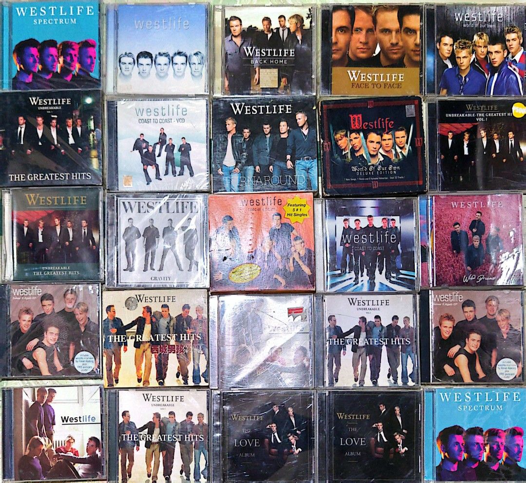 WESTLIFE CDS (Category: CDs & DVDs) located in Makati City. Submitted by urdiscogsph (Listing ID 1423089720, Image 2). Description: PRICE STARTS 399 EACH UP.
