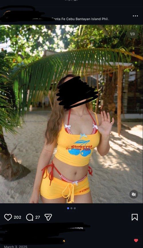 Yellow Cherry Crop Top and Shorts Set (Category: Bikinis & Swimsuits) located in Makati City. Submitted by allyan_a (Listing ID 1423249695, Image 3). Description: Small on tag Used once Top and bottoms only bikini not included.