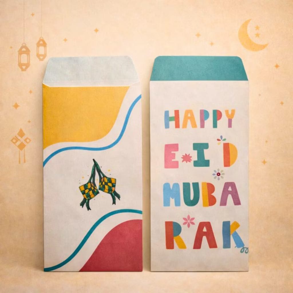 10 pcs sampul raya envelope raya envelope hari raya envelope Sampul ...