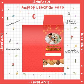 6 PCS Customized envelope customized raya envelope customized hari raya ...