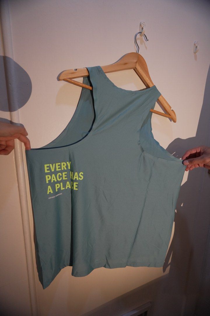 Adidas AR Singlet Tank Top (Category: Activewear) located in Quezon City. Submitted by jayhere22 (Listing ID 1423370616, Image 2). Description: Adidas Runners Climacool Singlet Size: asia Large (men’s) Condition: Never used Selling Price: ₱1,000.