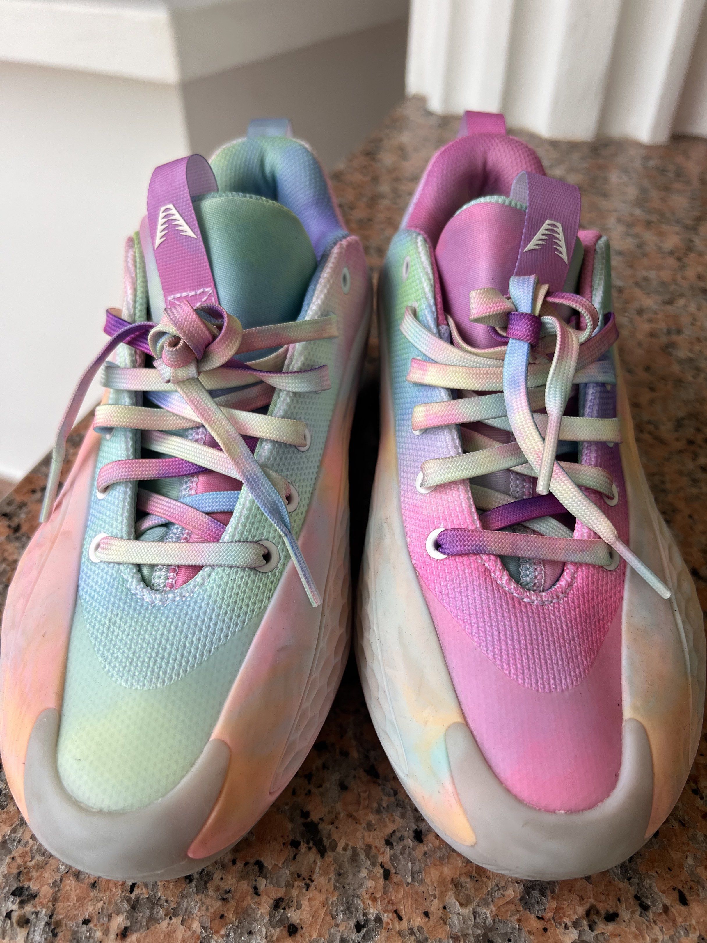 Adidas Basketball Shoes - Pastel Rainbow, Women's Fashion, Footwear,  Sneakers on Carousell