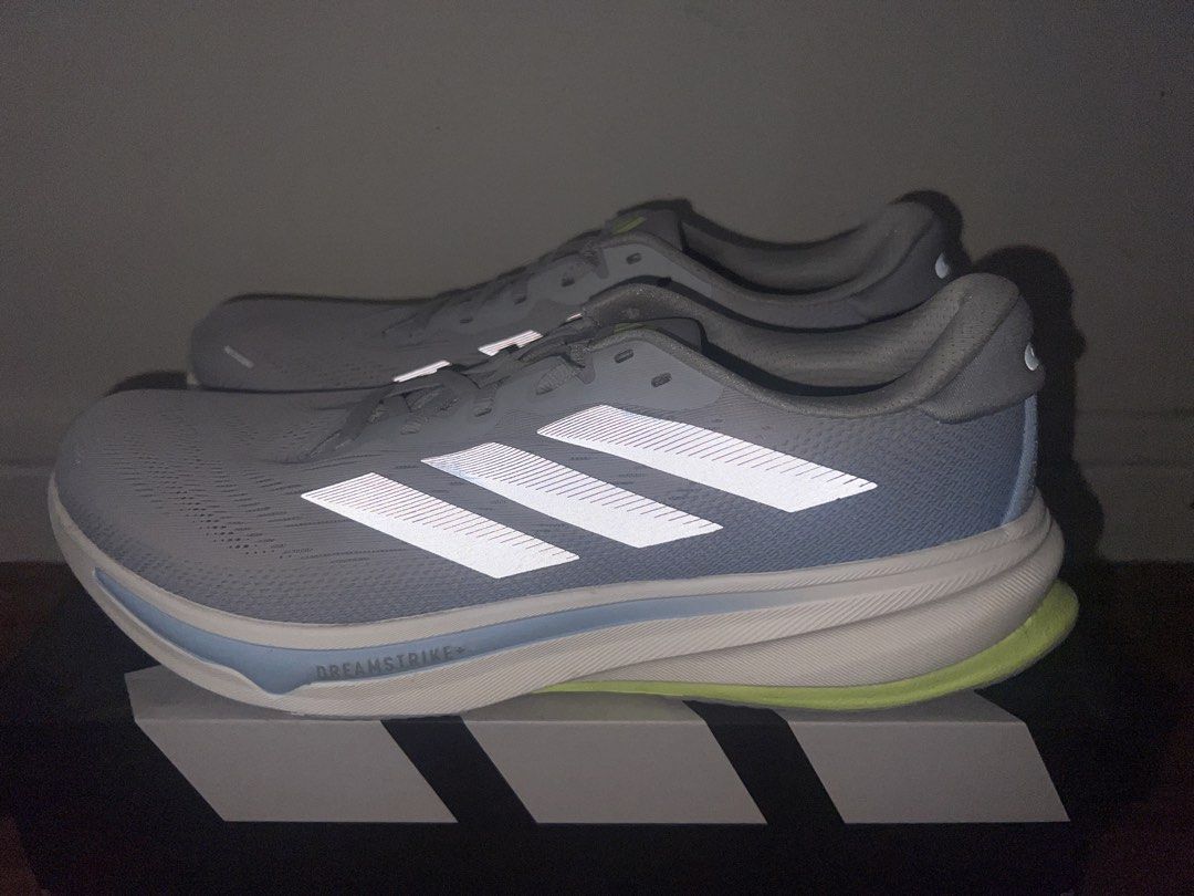 Adidas Supernova Rise 2 M Running Shoes (Category: Sneakers) located in Quezon City. Submitted by jayhere22 (Listing ID 1423355333, Image 2). Description: adidas Supernova Rise 2 Size: US 10.5 / UK 10 Condition: Brand new, never used Color: Grey Two / Matte Silver / Hi-Res Yellow Original Price: ~₱7,000 Selling Price: ₱3,200 Notes: - Steal price.