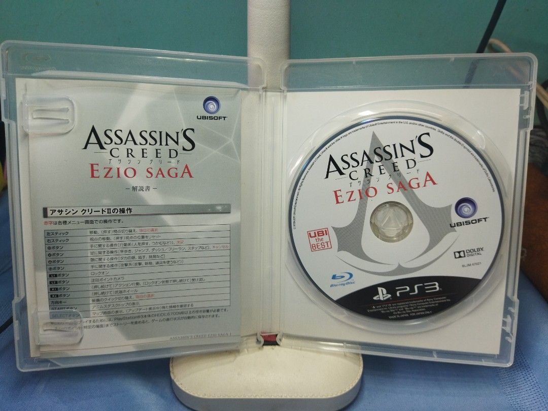 Assassin's Creed Ezio Saga - PS3 ( USA ) (Category: PlayStation) located in Mandaluyong City. Submitted by sykarla1 (Listing ID 1423336597, Image 3). Description: PS3 game Pre owned R- ( USA ) good working condition Cash on delivery available via lalamove meet up available mandaluyong near by please fallow in FB page; Gamers hub Note For customer trust & confidence we Send actual video/ picture before We ship. Thank you .