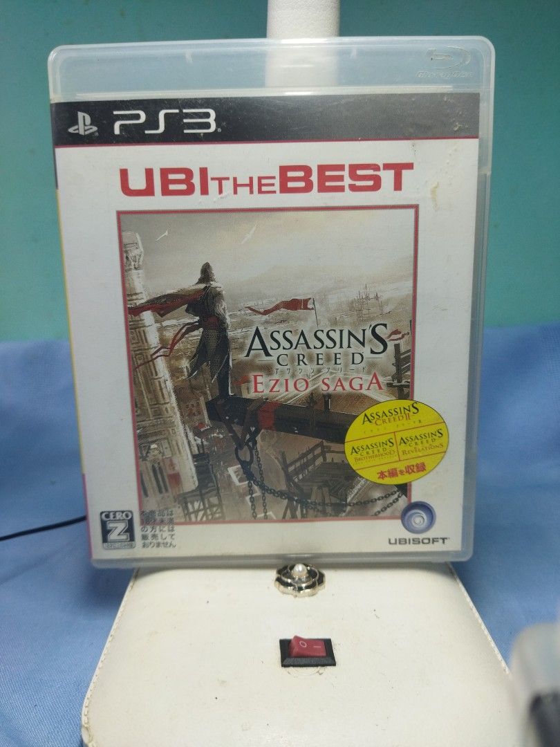 Assassin's Creed Ezio Saga - PS3 ( USA ) (Category: PlayStation) located in Mandaluyong City. Submitted by sykarla1 (Listing ID 1423336597, Image 1). Description: PS3 game Pre owned R- ( USA ) good working condition Cash on delivery available via lalamove meet up available mandaluyong near by please fallow in FB page; Gamers hub Note For customer trust & confidence we Send actual video/ picture before We ship. Thank you .