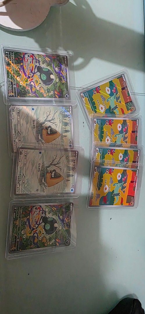 Assorted ARs. (Category: Raw Cards) located in Singapore. Submitted by sldlfm (Listing ID 1423423175, Image 1). Description: dm me for price :) Will be below price charting. lmk if you're looking for any ARs i might have them .