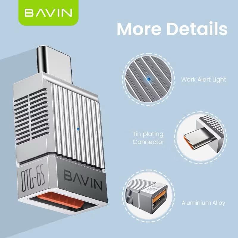 Bavin OTG-65 USB 3.1 Type-C to USB-A Adapter (Category: Cables & Adaptors) located in Manila. Submitted by iliasjen (Listing ID 1423404092, Image 2). Description: 🌟 Original BAVIN OTG-65 Adapter Plug and Play w/ 10Gbps USB 3.1 Type-C to USB A for Printer/U Drive/PCLaptop🔥🔥.