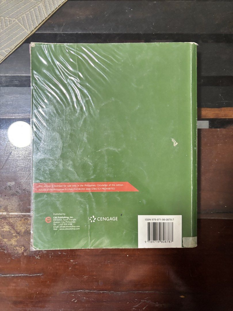 Biochemistry Third Edition (Category: Textbooks) located in Tacloban City. Submitted by poppyrhys (Listing ID 1423267862, Image 3). Description: Biochemistry Third Edition textbook (Philippine Edition) - 500 only - Published by Cengage. - Spine clearly shows title and author. - no flaws or visible name written - well loved, covered in acetate since purchase - Inside pages are clean..