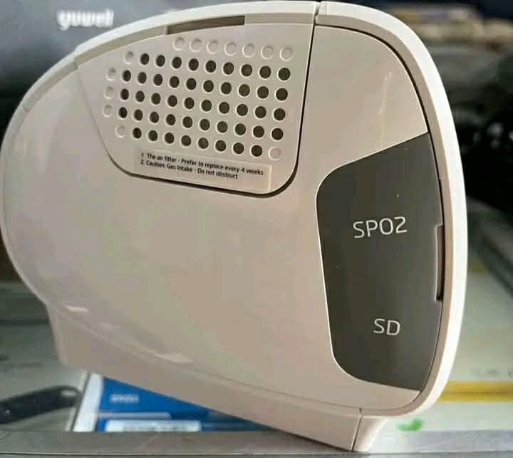 Bipap machine (Category: Rehabilitative Devices) located in Quezon City. Submitted by noblebear_da8751 (Listing ID 1423394878, Image 1). Description: - Yuwell Bipap machine - Modern and sleek design - Includes the main unit and packaging (as seen in the images).