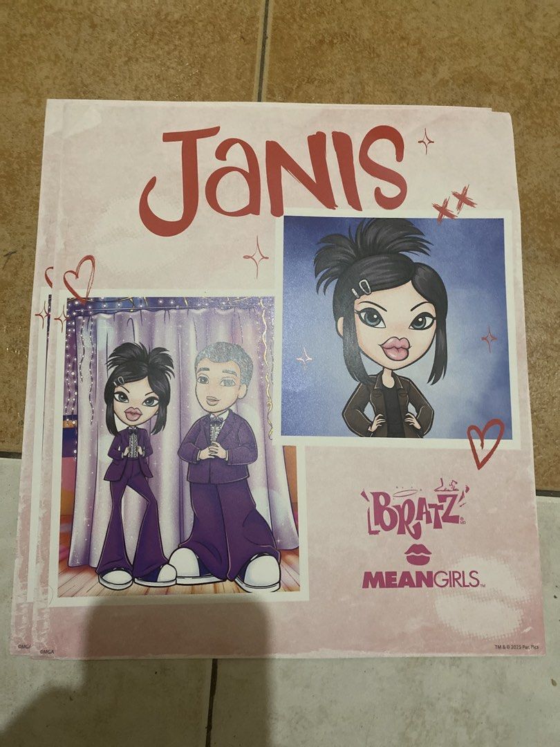 Bratz Mean Girls Posters (Category: Art & Prints) located in Quezon City. Submitted by elisabelle21 (Listing ID 1423346778, Image 3). Description: Bratz Mean Girlz Janis and Cady posters from Bratz.com! Selling both for 1200! WYSIWYG Please don’t hesitate to ask any questions..
