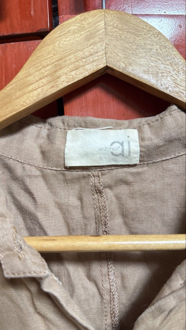 Casual Dress (Category: Dresses) located in Amadeo. Submitted by beaflr (Listing ID 1423406812, Image 3). Description: - Beige dress - All buttons working - With pockets.