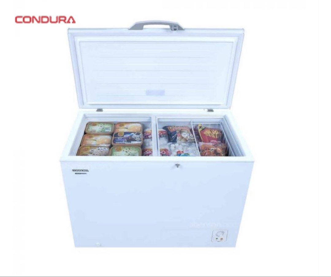 CONDURA CHEST FREEZER INVERTER (Category: Refrigerators and Freezers) located in Cavite. Submitted by AlwaysGiveBack (Listing ID 1423346906, Image 1). Description: CONDURA CHEST FREEZER INVERTER - Good as new; Perfectly working - Personal use at home (Not in stores or outside) - No damage/ repair RFS: Not using anymore; Bought a chiller Location: Imus, Cavite ₱23,000 only! ❤️.