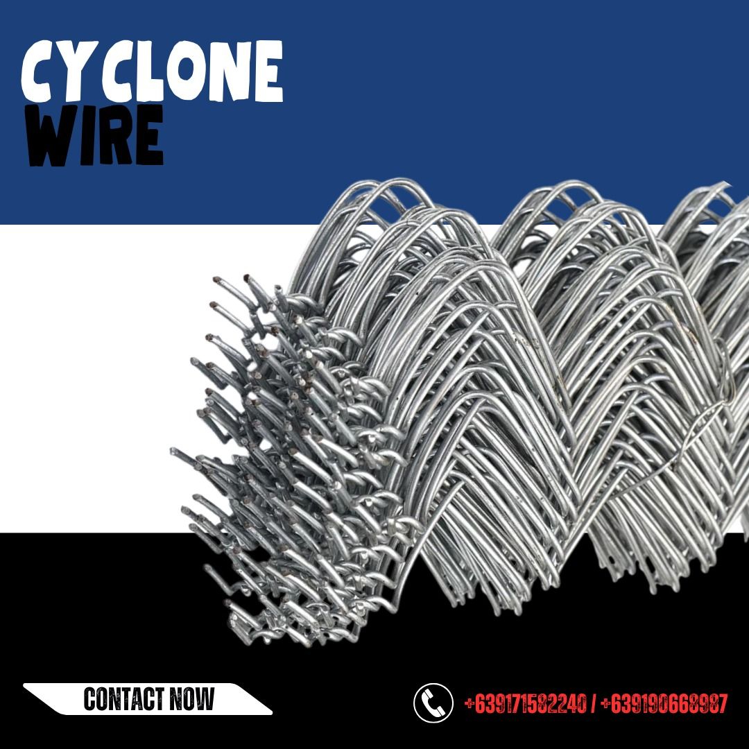 Cyclone Wire | C-Purlins | Flat Bar | Steel Pipe Casing | Round Bar ...