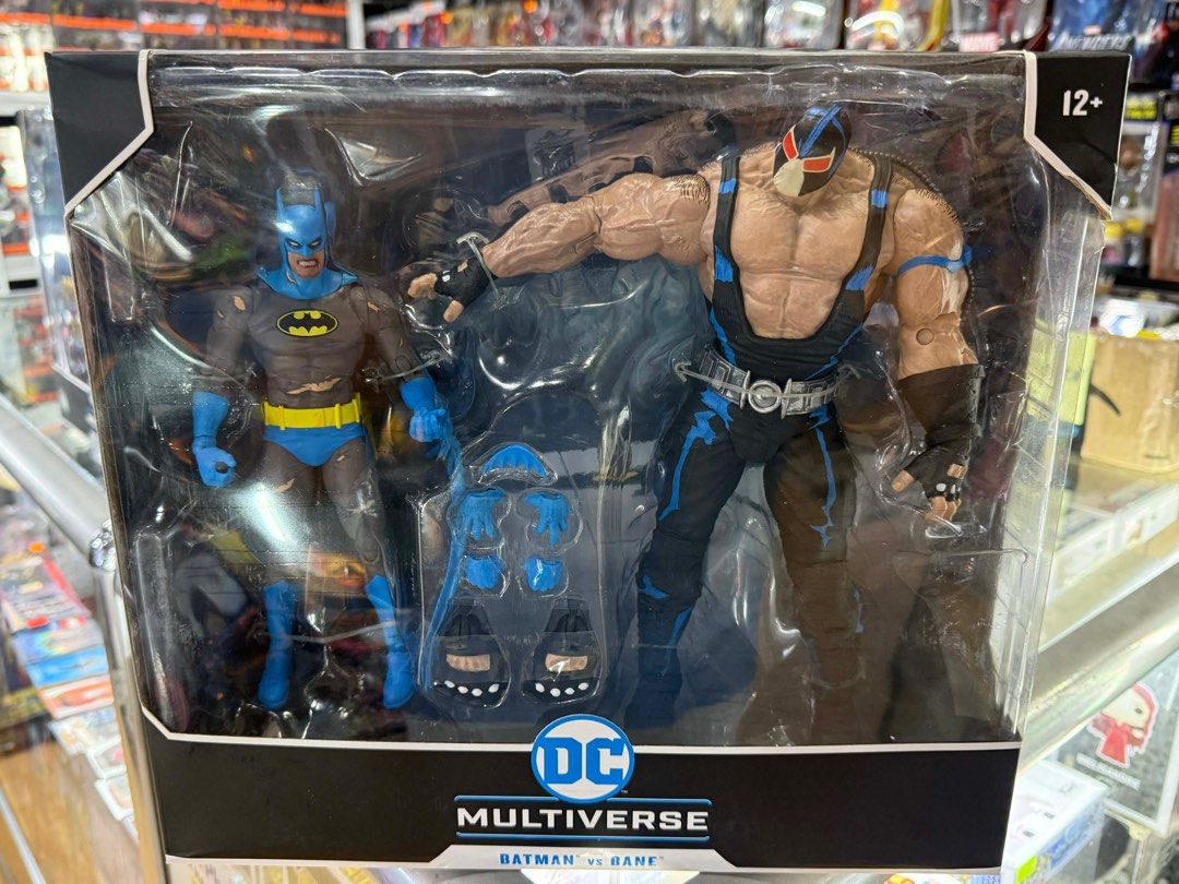 DC McFarlane Multiverse (Category: Figurines & Statues) located in San Juan City. Submitted by HOBBYLINE (Listing ID 1423398008, Image 3). Description: DC McFarlane Multiverse Batman & Spawn-Sold Batman VS Bane-6,000 Both Brandnew/MISB Actual Photo.