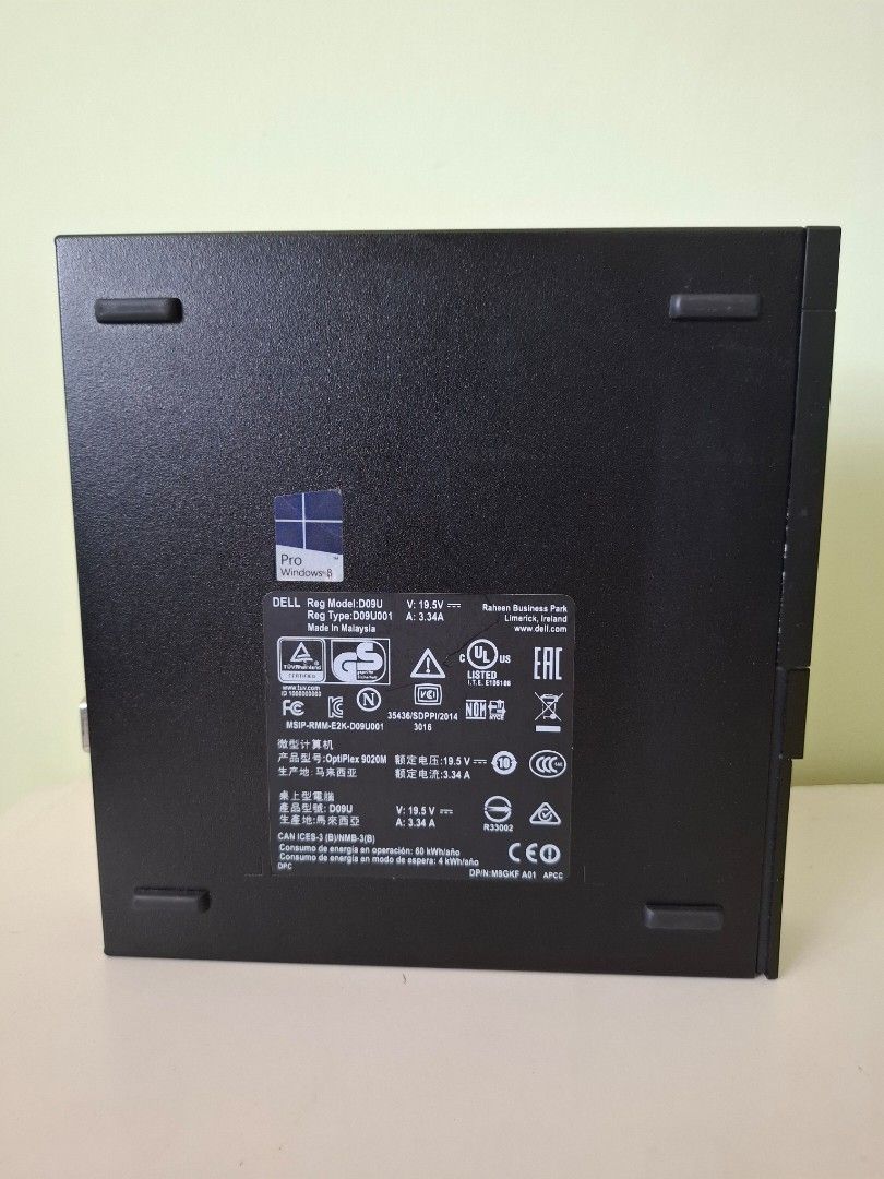 Dell OptiPlex 9020 Micro Compter i7-4785 - Windows 10 Pro65606031362947113