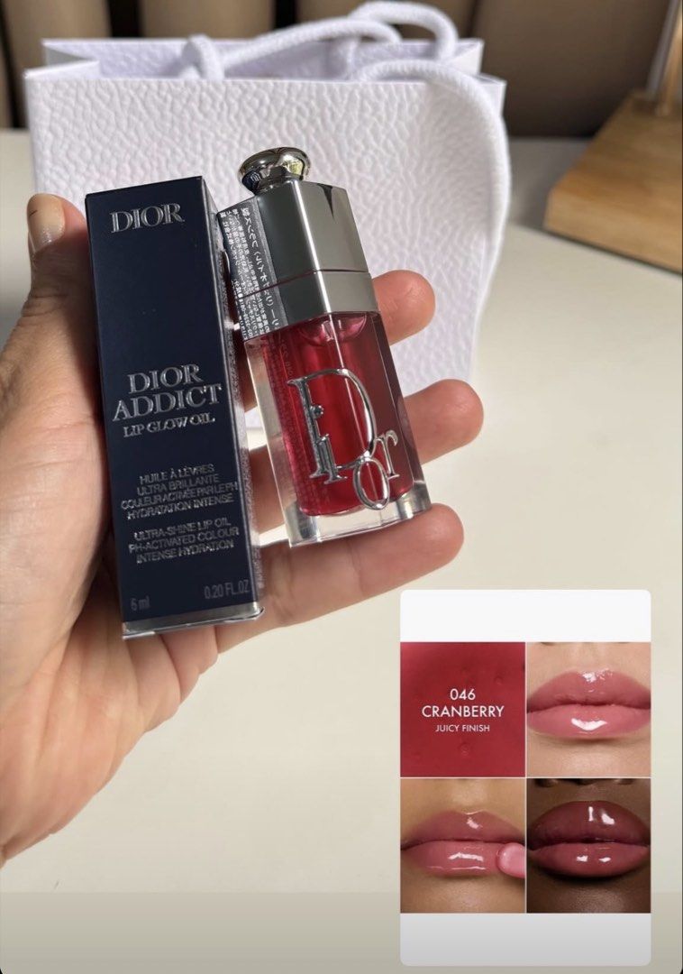 Dior Addict Lip Glow (Category: Makeup) located in Santa Rosa. Submitted by miqboutique (Listing ID 1423386646, Image 2). Description: D!0r Addict Lip Glow Oil *other shades available for preorder ₱2,899 + SF • Ready to ship • Guaranteed Original • Japan Sourced Fb page: Miq's Boutique.