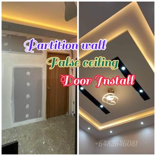 Partition Wall/False Ceiling/Door/Window Installation  Collection item 2