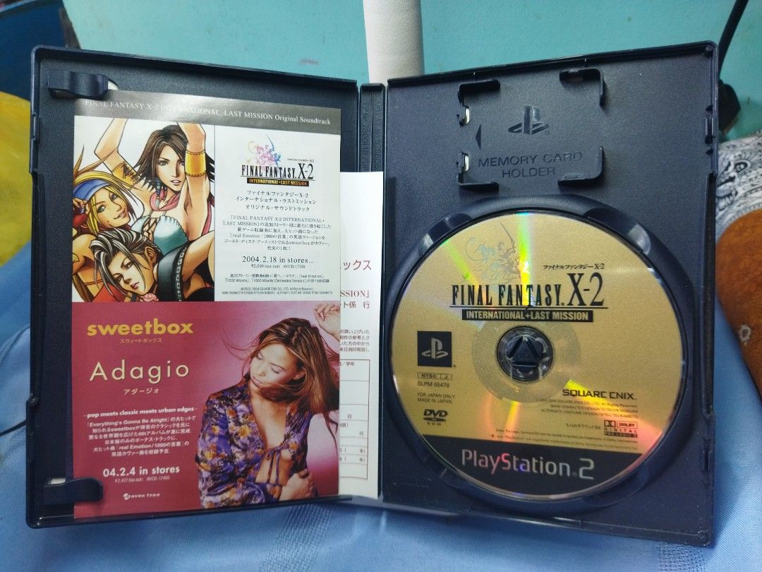 Final Fantasy X-2 PS2 ( JPN ) (Category: PlayStation) located in Mandaluyong City. Submitted by sykarla1 (Listing ID 1423344308, Image 3). Description: PSP game Pre owned R- ( JPN ) good working condition Cash on delivery available via lalamove meet up available mandaluyong near by please fallow in FB page; Gamers hub Note For customer trust & confidence we Send actual video/ picture before We ship. Thank you .