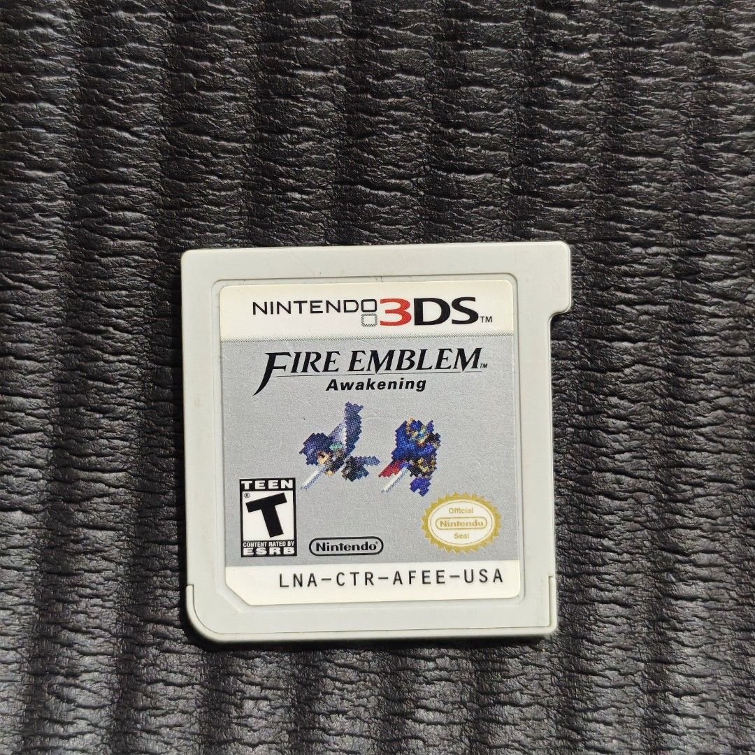 Fire Emblem Awakening Nintendo 3DS Game (Category: Nintendo) located in Quezon City. Submitted by shopme_gadget30 (Listing ID 1423351932, Image 1). Description: kindly read the details first for sale fixed price good Condition tested and working game card only compatible to Nintendo 3DS/2DS usa region authentic/ Original Shoopppppeee —,✅ can check out pm for the linnnkkk (If shoopppee check out, price is higher by 20% because of shooppppeee deduc