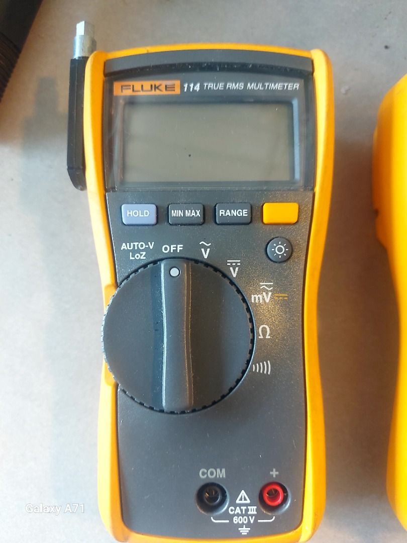 Fluke multimeter for hvac (Category: Construction Tools & Equipment) located in Talisay. Submitted by nalasatog24208 (Listing ID 1423303982, Image 3). Description: Rms model fluke brand 114 and 116 for sale..