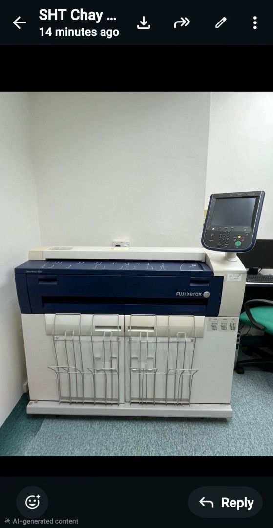 Fuji Xerox Plotter DocuWide 3035 Printer465865161238138882
