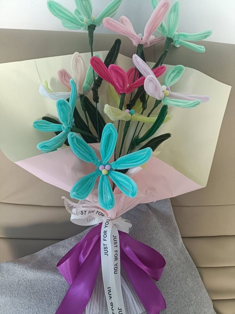 Fuzzy Handmade Flower Bouquet Php350. ONLY (Category: Flowers & Bouquets) located in Taytay. Submitted by everydaymama.767220 (Listing ID 1423317246, Image 3). Description: Fuzzy Handmade Flower Bouquet Php 350 Hi! My name is Athena, and I am 9 years old. I started Golden Hands Creations because I love handcrafting and creating beautiful things with my hands. Making handmade items brings me so much joy, and I enjoy turning simple materials into s