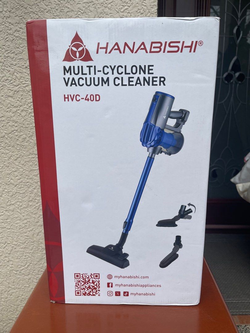 HANABISHI Multi-cyclone Vacuum Cleaner (Category: Vacuum Cleaner & Housekeeping) located in Marikina City. Submitted by closetb21 (Listing ID 1423300459, Image 1). Description: .