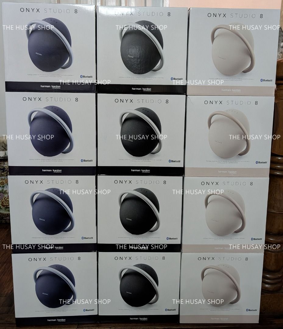 Harman Kardon Onyx Studio 8 Bluetooth Speaker Authentic / Original (Category: Soundbars, Speakers & Amplifiers) located in Paranaque City. Submitted by thehusayshop (Listing ID 1423316162, Image 2). Description: Harman Kardon Onyx Studio 8 Portable Stereo Bluetooth Speaker > Brand New > Factory Sealed > Authentic / Original Rich sound meets stylish design. Create your own vibe with the Harman Kardon Onyx Studio 8. Both stylish and sustainable, it