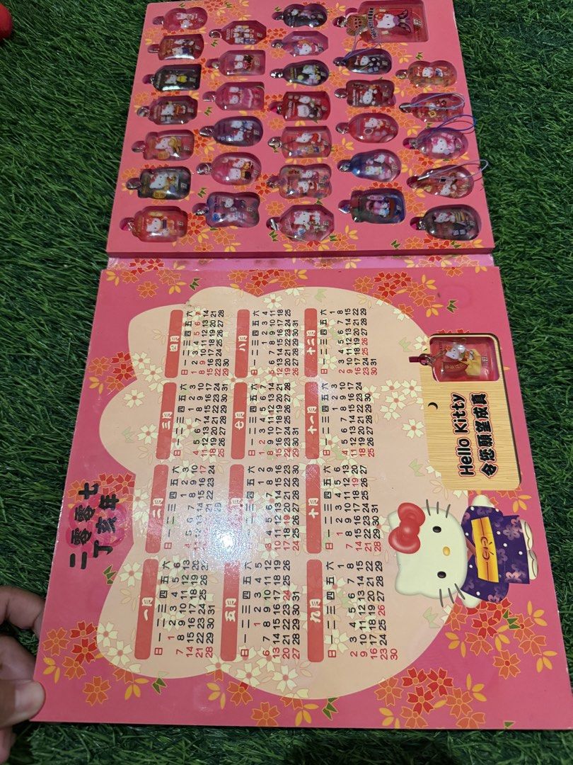 Hello Kitty 7-Eleven Collectible Calendar (Category: Vintage Collectibles) located in La Trinidad. Submitted by reeze_24 (Listing ID 1423353442, Image 2). Description: PRELOVED STUFFTOYS/HARDTOYS FROM HONGKONG BOX/JAPAN SURPLUS/UKAY SOURCE SOME ARE WITH PAPER TAGS AND CLOTH TAGS Still manange expectations.UKAY PO ETO HINDI BRAND NEW. SELF AUNTHENTICATE NA LANG PO NINYO MGA ITEMS .( CHECK PICTURES FOR DETAILS) BUY AS IS. NO RETURN NO EXCHANGE J&T 
