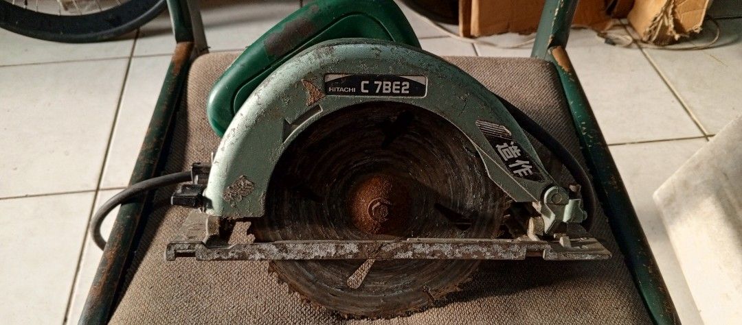 Hitachi C78E2 Circular Saw (Category: Construction Tools & Equipment) located in Quezon City. Submitted by patcheckers (Listing ID 1423418152, Image 1). Description: 110v 1050w japan made .