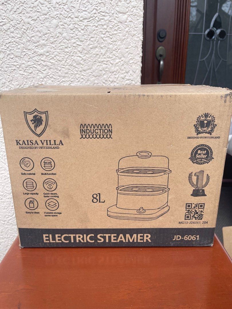 KAISA VILLA Electric Steamer (Category: Other Kitchen Appliances) located in Marikina City. Submitted by closetb21 (Listing ID 1423300941, Image 1). Description: .