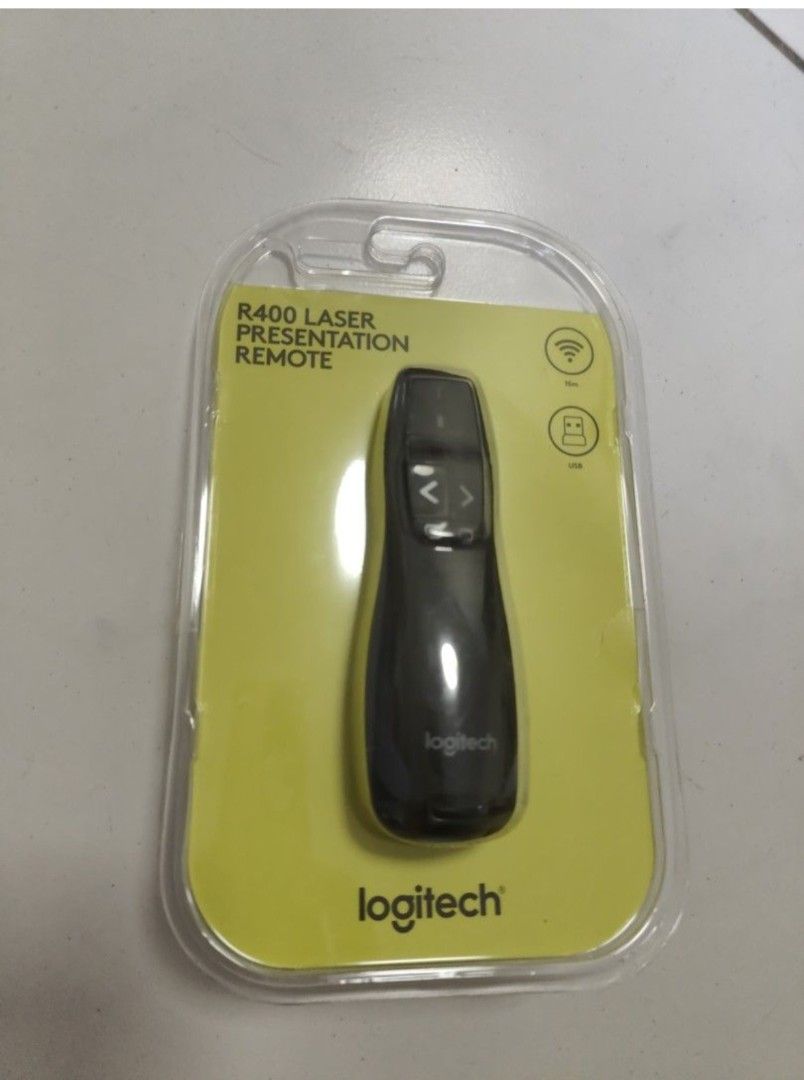 Logitech R400 Laser Presentation Remote - Brand New465524853110876160