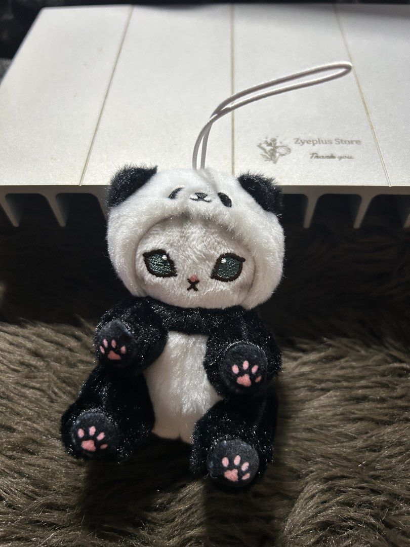 Mofusand Panda Nyan Mascot Plush (Category: Plushies & Soft Toys) located in Angeles City. Submitted by zyeplus (Listing ID 1423387180, Image 1). Description: - Mofusand Panda Nyan Mascot Plush. - Features a cute panda design. - Made with soft plush material. - Perfect for collectors or as a gift. - Compact size, easy to carry around..