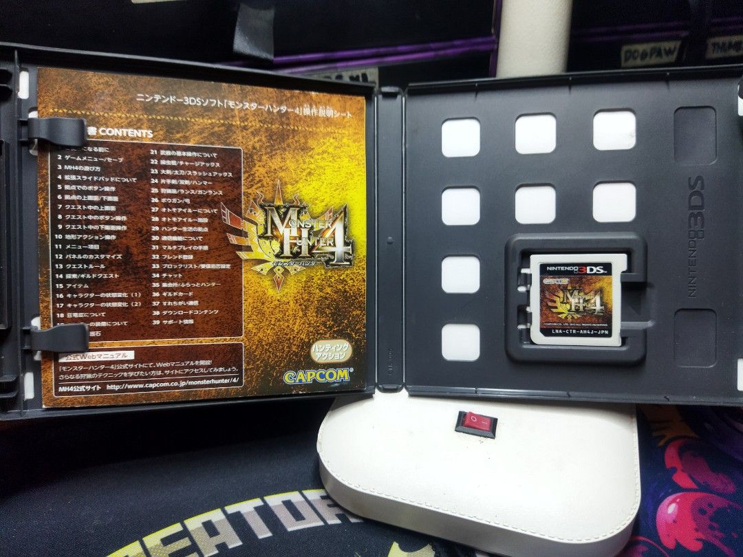 Monster Hunter 4 Ultimate - Nintendo 3DS ( EUR ) (Category: Nintendo) located in Mandaluyong City. Submitted by sykarla1 (Listing ID 1423345784, Image 3). Description: Nintendo 3DS game Pre owned R- ( EUR ) good working condition Cash on delivery available via lalamove meet up available mandaluyong near by please fallow in FB page; Gamers hub Note For customer trust & confidence we Send actual video/ picture before We ship. Thank you .
