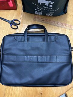 NEFFUL Black Laptop Bag