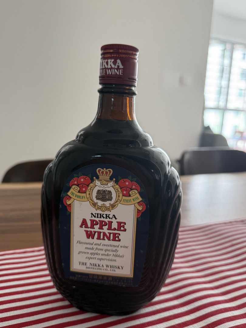 Nikka Apple Wine, Food & Drinks, Alcoholic Beverages on Carousell