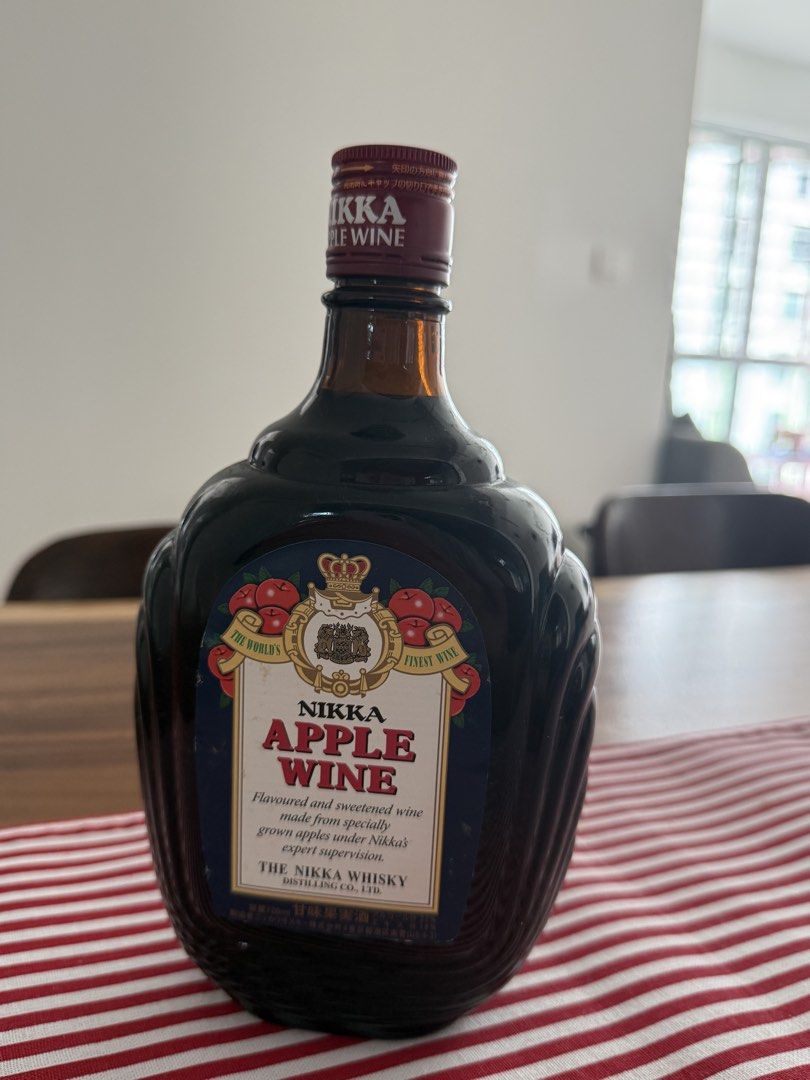 Nikka Apple Wine, Food & Drinks, Alcoholic Beverages on Carousell