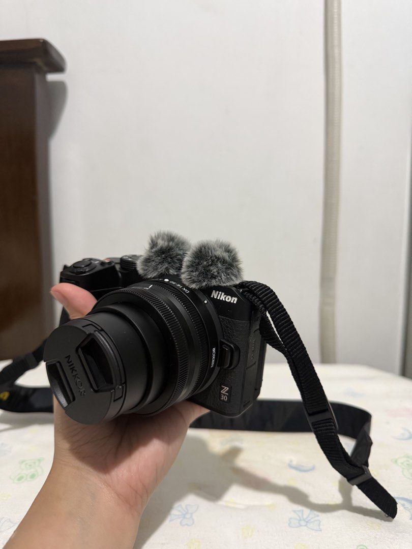Nikon Z30 Mirrorless Camera with Accessories (Category: Cameras) located in Manila. Submitted by greysgrnm (Listing ID 1423390943, Image 3). Description: Selling my Nikon Z30 - barely used, complete with box and receipts. Bought from Henry's last August 10, 2025. Still under official warranty. Used only once during a trip to HK last October - looks and feels brand new! Not a rush sale Legit seller, you can test the unit before buying. Just bring 
