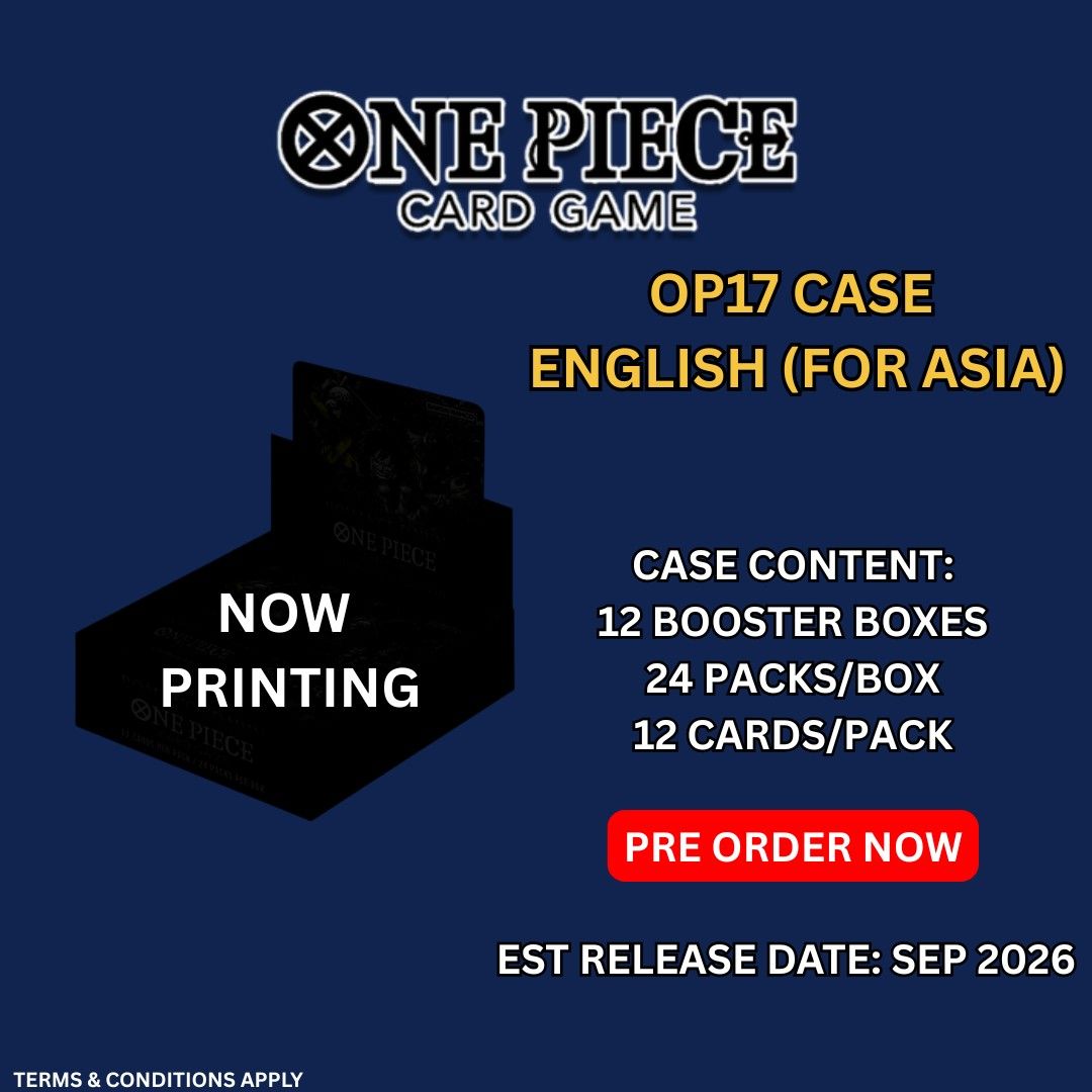 OP-17 One Piece Card Game English (For Asia) PRE-ORDER OP17 Japanese Pre  order, Hobbies & Toys, Toys & Games on Carousell