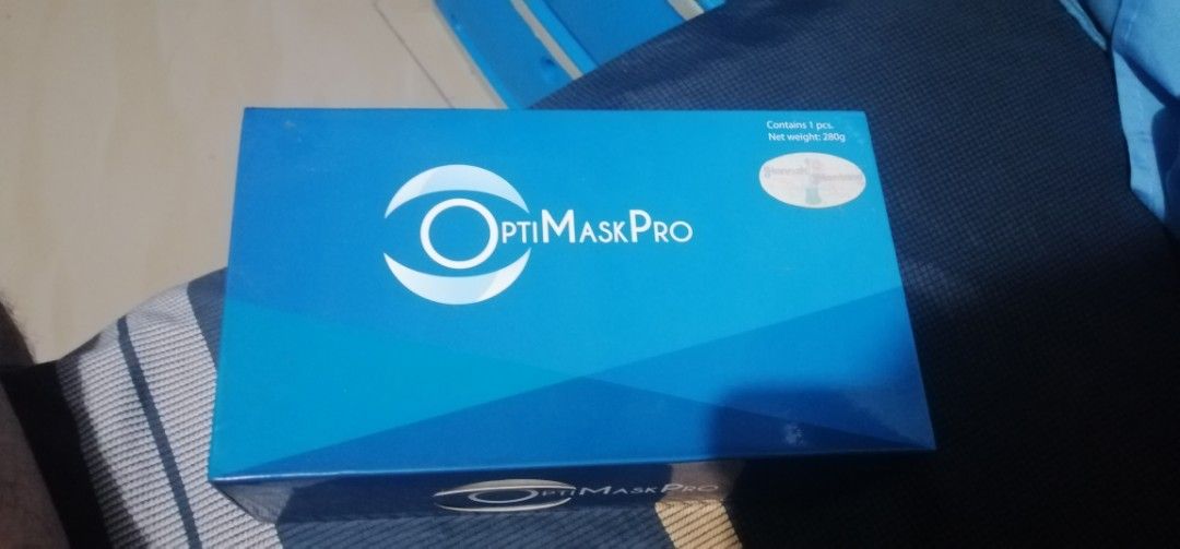 OptiMask Pro Eye Massager (Category: Massage Devices) located in Quezon City. Submitted by gerald19.9. (Listing ID 1423341730, Image 1). Description: OptiMask Pro Eye Massager Helps Eye to be clear Helps improve vision.