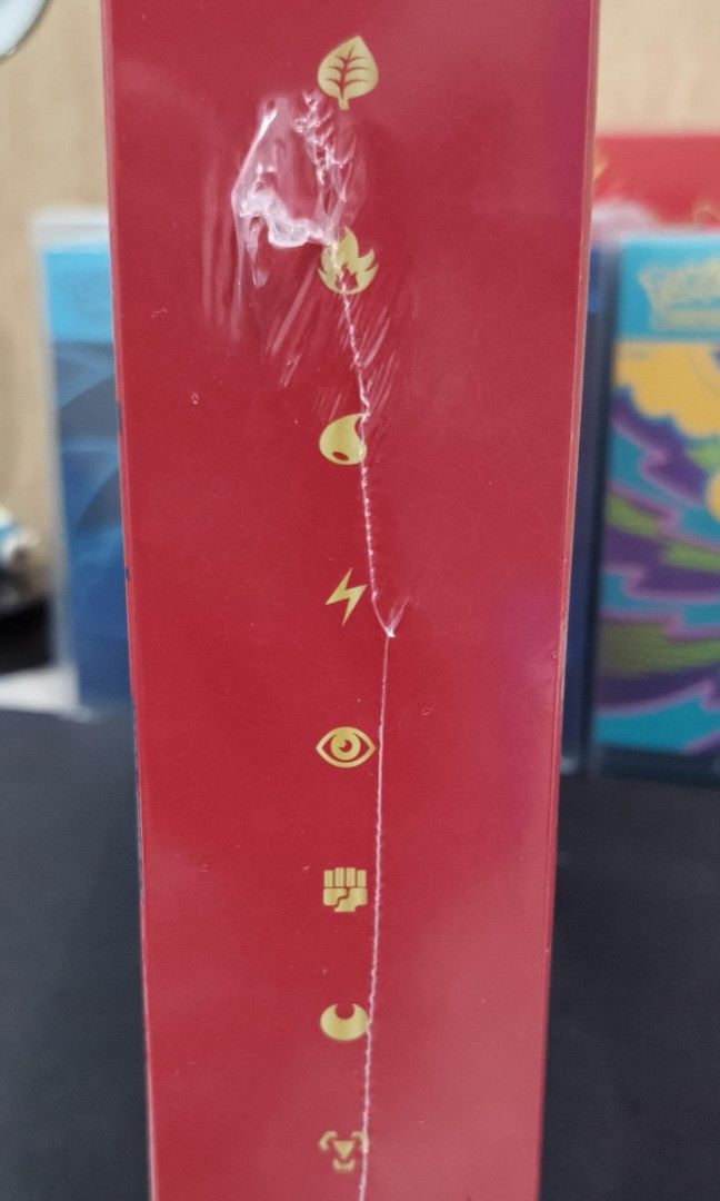Pokemon Lunar New Year Gift Box (Category: Character Goods) located in Manila. Submitted by chaelseb (Listing ID 1422546199, Image 3). Description: !!!RUSH SALE till 4-20-26!!! - Red Pokemon Lunar New Year Gift Box - Features various Pokemon characters - Includes Chinese characters - Festive design with fireworks and celebratory elements - Ideal for gifting during Lunar New Year.